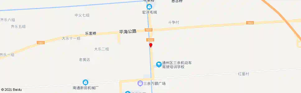 南通斗争大队_公交站地图_南通公交_妙搜公交查询2025