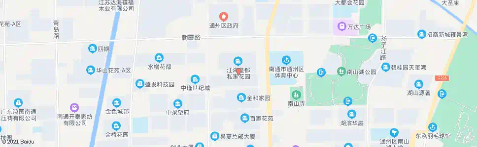 南通江海皇都小区_公交站地图_南通公交_妙搜公交查询2025