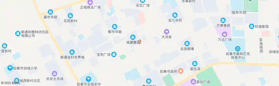 南通友邦保险(西公园)_公交站地图_南通公交_妙搜公交查询2025