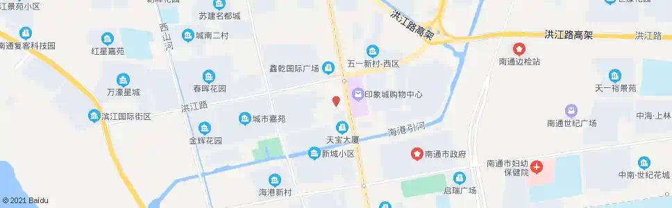 南通市行政中心_公交站地图_南通公交_妙搜公交查询2025