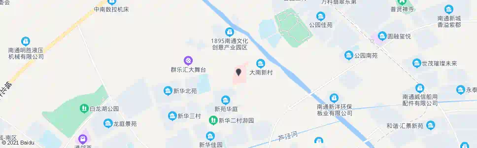 南通唐闸大桥南(第二人民医院)_公交站地图_南通公交_妙搜公交查询2025