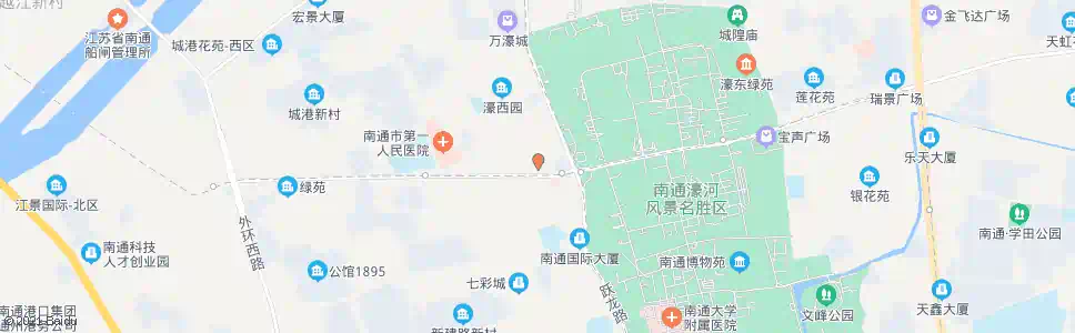 南通新亚商场_公交站地图_南通公交_妙搜公交查询2025