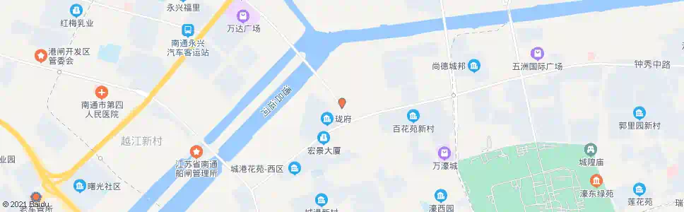 南通城闸大桥南_公交站地图_南通公交_妙搜公交查询2025