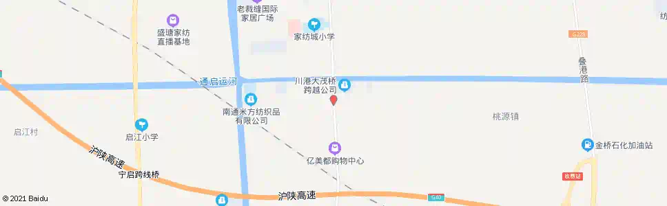 南通川北工业区_公交站地图_南通公交_妙搜公交查询2025