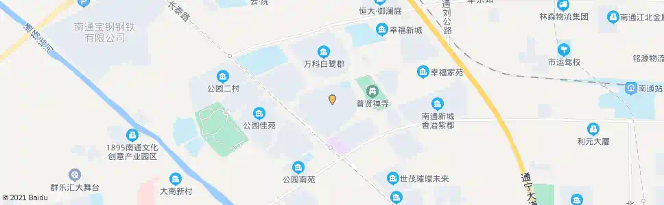 南通中海碧林湾_公交站地图_南通公交_妙搜公交查询2025