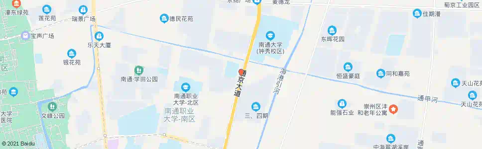 南通通京大道教育路北_公交站地图_南通公交_妙搜公交查询2025