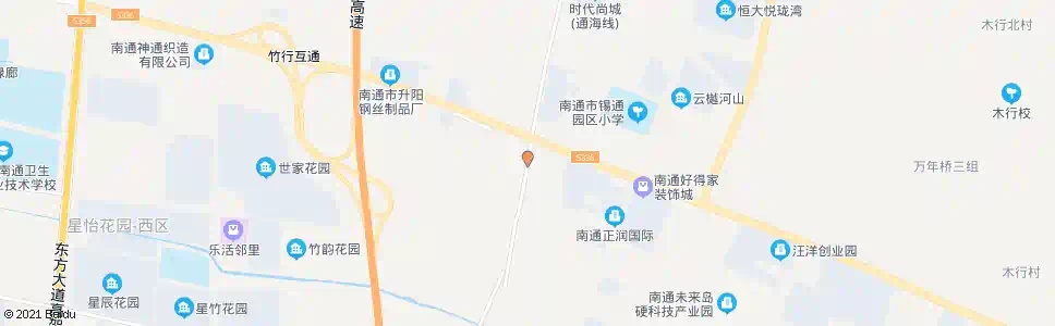 南通张江路S336南_公交站地图_南通公交_妙搜公交查询2025