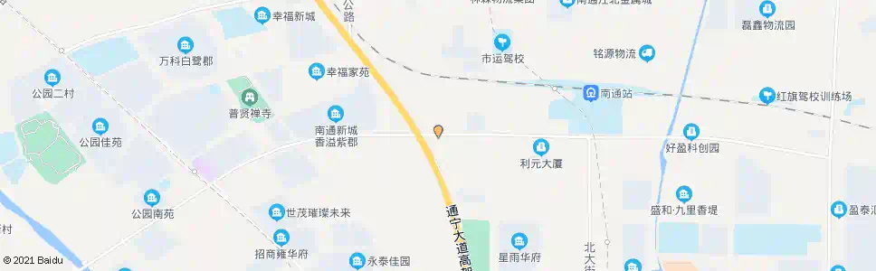 南通永兴大道通宁大道东_公交站地图_南通公交_妙搜公交查询2025