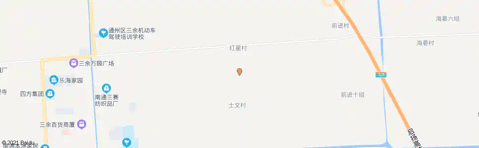 南通红星村_公交站地图_南通公交_妙搜公交查询2025