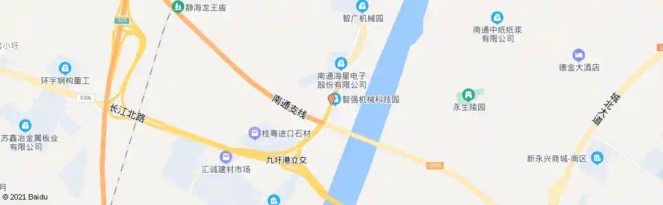 南通九圩港_公交站地图_南通公交_妙搜公交查询2025