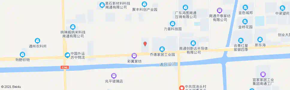 南通鑫盛纺织_公交站地图_南通公交_妙搜公交查询2025