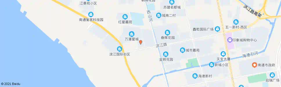 南通跃龙小苑_公交站地图_南通公交_妙搜公交查询2025
