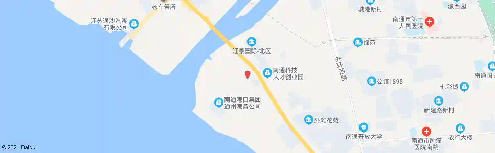 南通北岸华庭_公交站地图_南通公交_妙搜公交查询2025