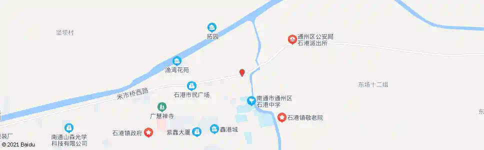 南通石港人民医院_公交站地图_南通公交_妙搜公交查询2025