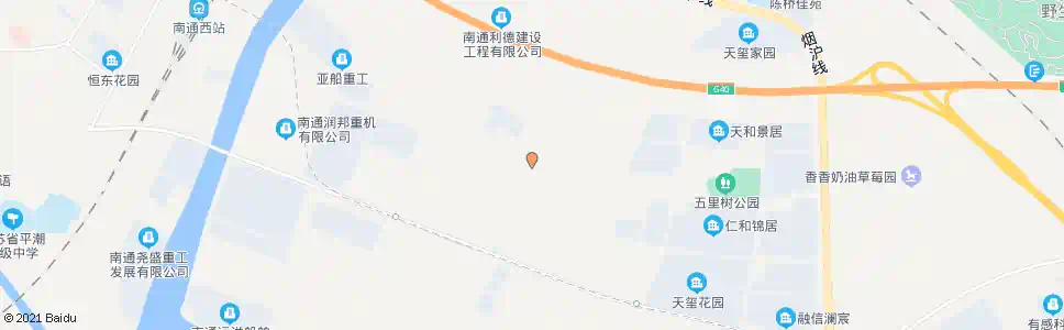 南通集美路天生路口_公交站地图_南通公交_妙搜公交查询2025