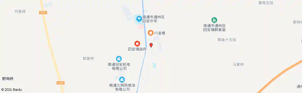 南通四安镇_公交站地图_南通公交_妙搜公交查询2025