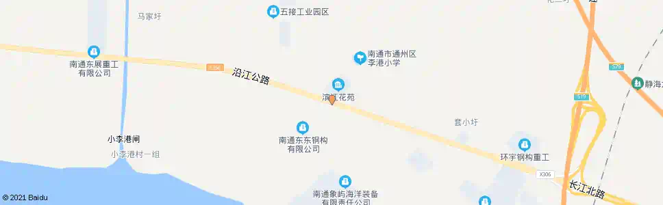 南通天后宫村八组_公交站地图_南通公交_妙搜公交查询2025