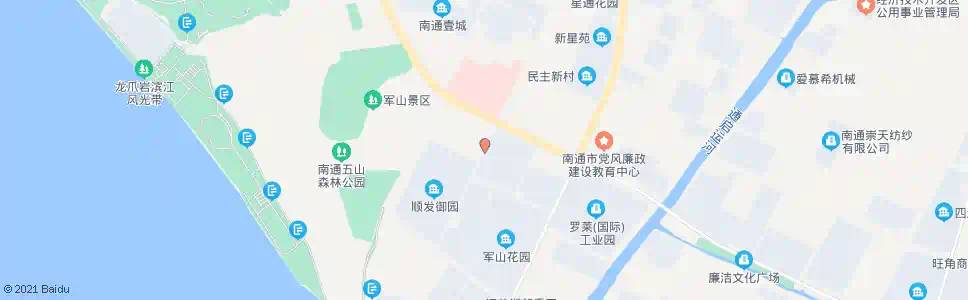南通常青路丽江路北_公交站地图_南通公交_妙搜公交查询2025