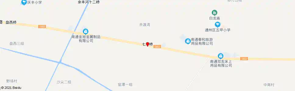 南通七甲桥_公交站地图_南通公交_妙搜公交查询2025