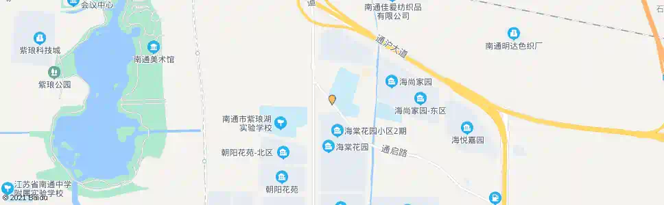南通小海中学_公交站地图_南通公交_妙搜公交查询2025