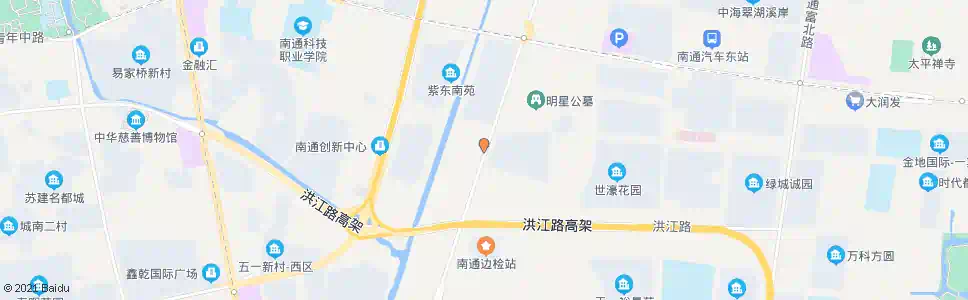 南通园林路观阳路口_公交站地图_南通公交_妙搜公交查询2025