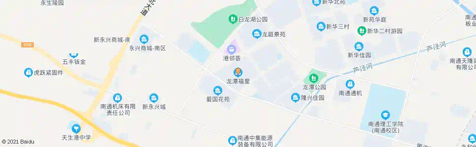 南通龙潭福里_公交站地图_南通公交_妙搜公交查询2025