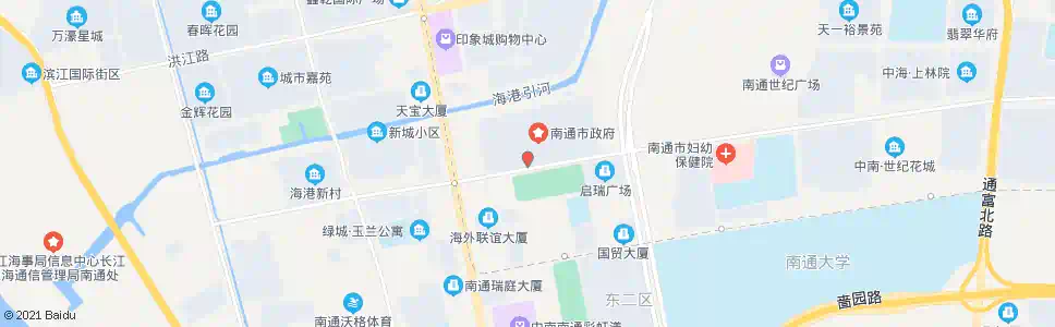 南通交巡警五大队_公交站地图_南通公交_妙搜公交查询2025