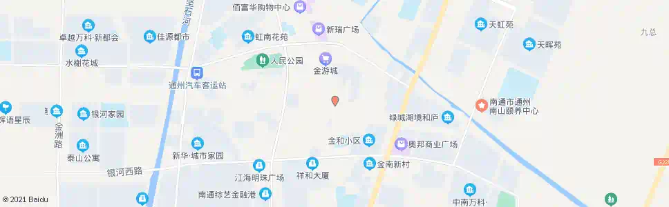 南通中医院(通州)_公交站地图_南通公交_妙搜公交查询2025