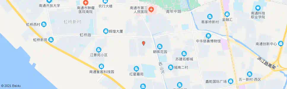 南通光明南村_公交站地图_南通公交_妙搜公交查询2025