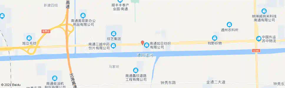 南通孙李桥东村_公交站地图_南通公交_妙搜公交查询2025