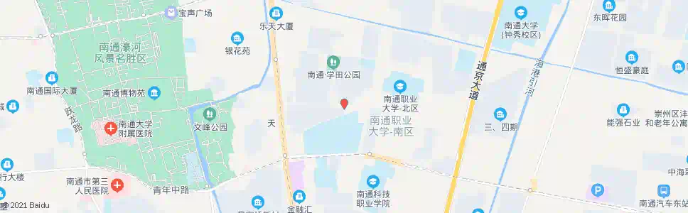 南通学田农贸市场_公交站地图_南通公交_妙搜公交查询2025
