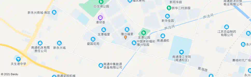 南通隆兴小区_公交站地图_南通公交_妙搜公交查询2025