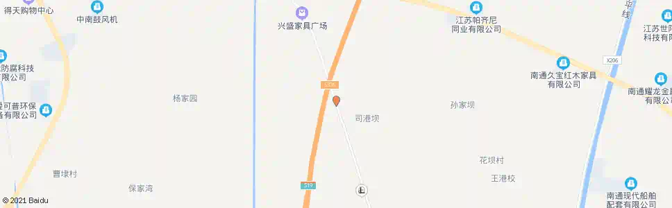 南通吉坝村_公交站地图_南通公交_妙搜公交查询2025