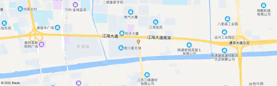 南通城闸大桥北站_公交站地图_南通公交_妙搜公交查询2025
