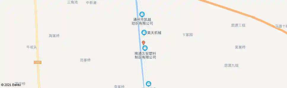 南通蔡坝村_公交站地图_南通公交_妙搜公交查询2025