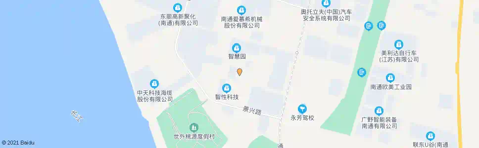 南通漂染厂_公交站地图_南通公交_妙搜公交查询2025