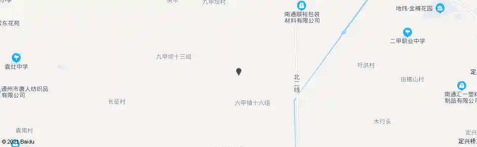 南通六甲镇村四组_公交站地图_南通公交_妙搜公交查询2025