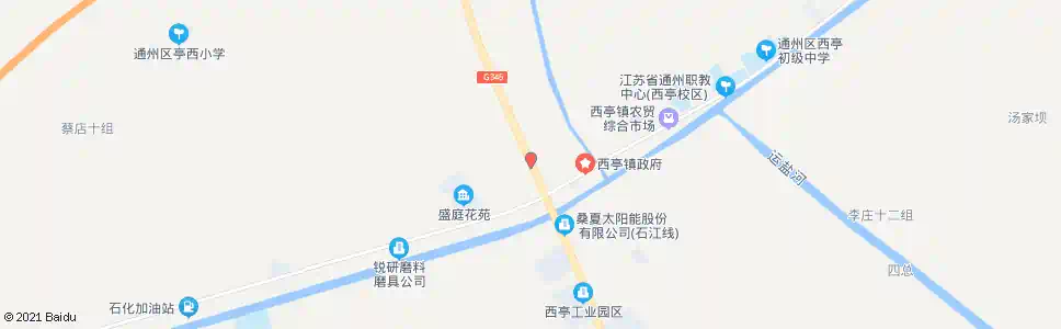南通西亭路口_公交站地图_南通公交_妙搜公交查询2025