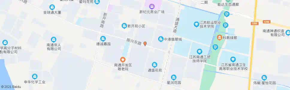 南通春天花园_公交站地图_南通公交_妙搜公交查询2025