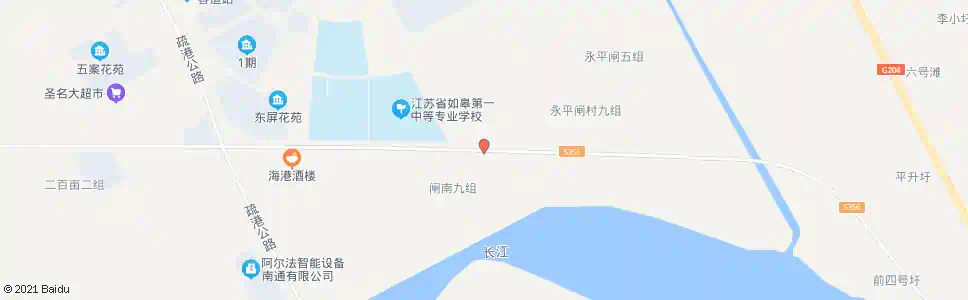 南通陆洪闸南_公交站地图_南通公交_妙搜公交查询2025
