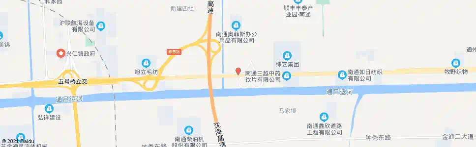 南通兴东路口_公交站地图_南通公交_妙搜公交查询2025
