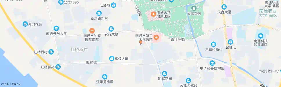 南通东门路北门路_公交站地图_南通公交_妙搜公交查询2025