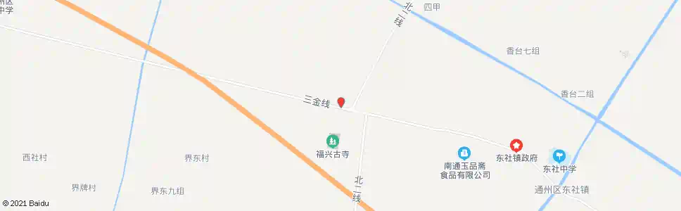 南通五马路村_公交站地图_南通公交_妙搜公交查询2025