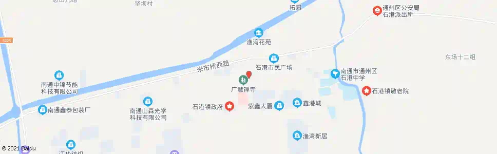 南通广慧寺_公交站地图_南通公交_妙搜公交查询2025