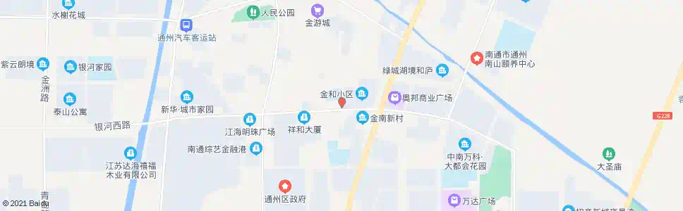 南通翠园北路口_公交站地图_南通公交_妙搜公交查询2025