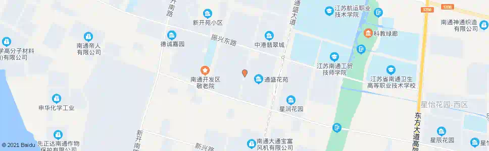 南通通盛社区_公交站地图_南通公交_妙搜公交查询2025