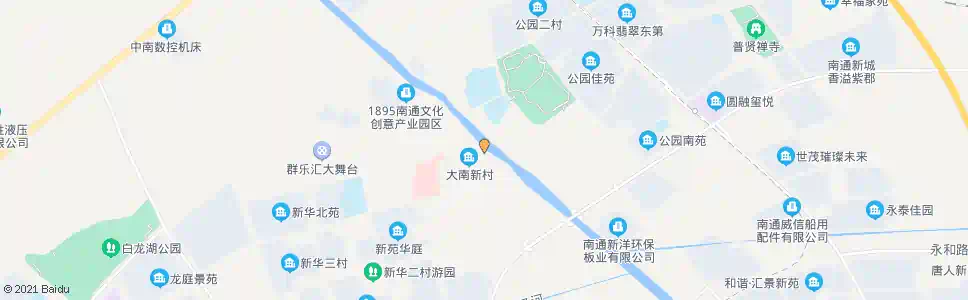 南通唐闸大桥南_公交站地图_南通公交_妙搜公交查询2025