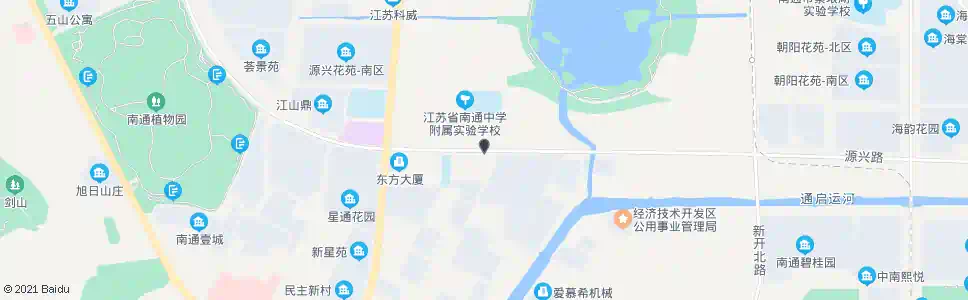 南通源兴路通和路西_公交站地图_南通公交_妙搜公交查询2025