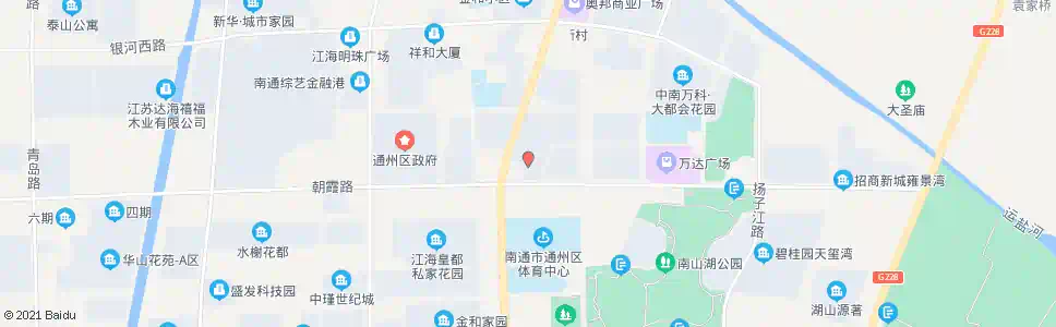 南通双霞花苑_公交站地图_南通公交_妙搜公交查询2025