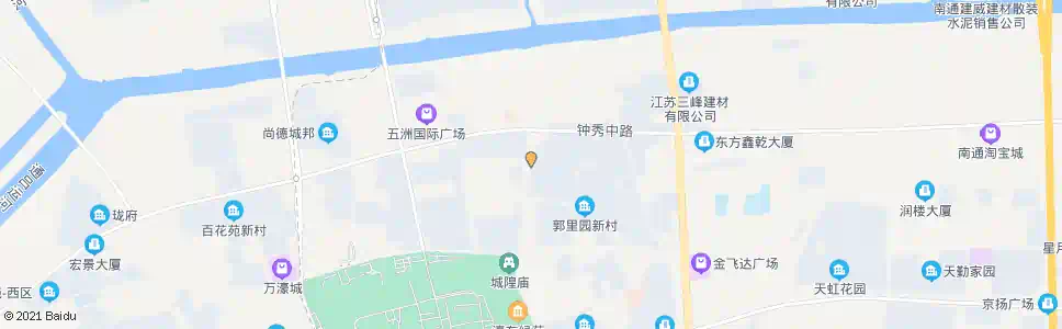 南通友谊家园_公交站地图_南通公交_妙搜公交查询2025